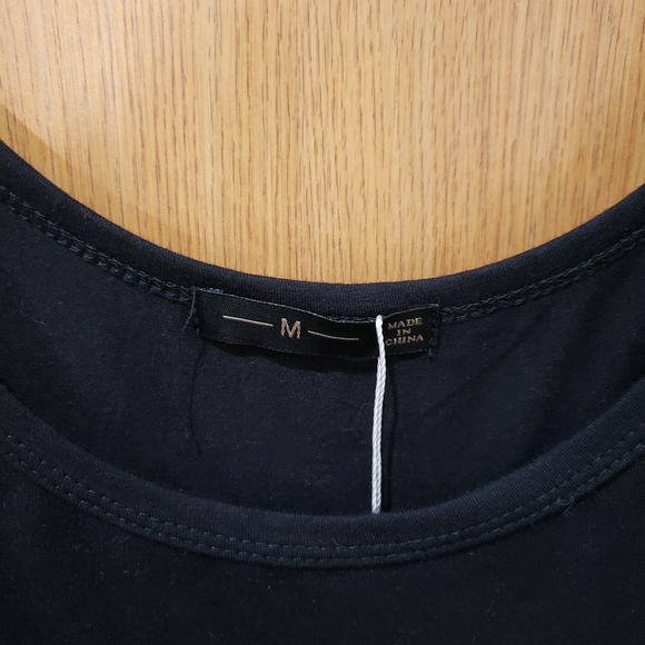 Simier Fariry, NWT, Sleeveless Tank Mini Fit & Flare Dress, Yellow Lemons/Black - Picture 8 of 16